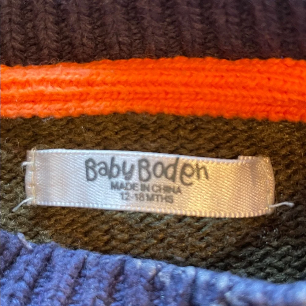 Baby Boden | cashmere blend sweater | 12-18 months